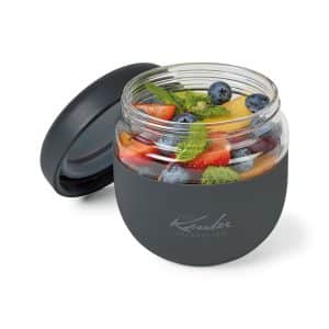 Custom W&P Porter Seal Tight Bowl - 24 Oz. - Charcoal