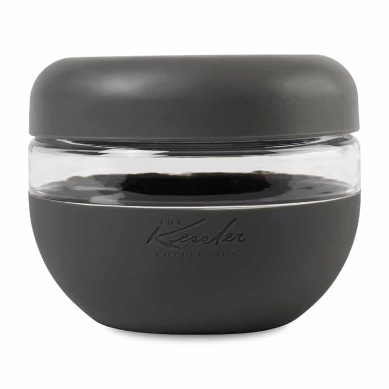 Custom W&P Seal Tight Plastic Bowl 16 Oz. - Charcoal