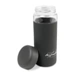 Custom W&P Wide Mouth Glass Bottle 16 Oz. - Charcoal - 2